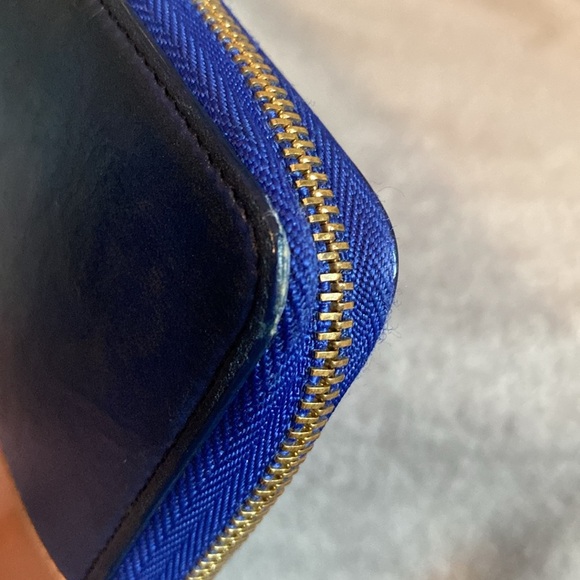 đź’™CELINEđź’™Colorblock Leather Zip Wallet with COA/EUC - Picture 12 of 12